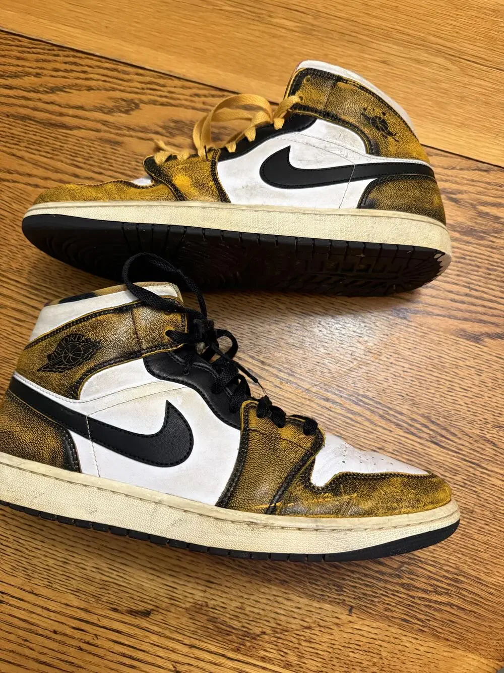 Air Jordan 1 Mid SE Craft Shoes Mens Size 12 DQ8417-071 Basketball Sneakers